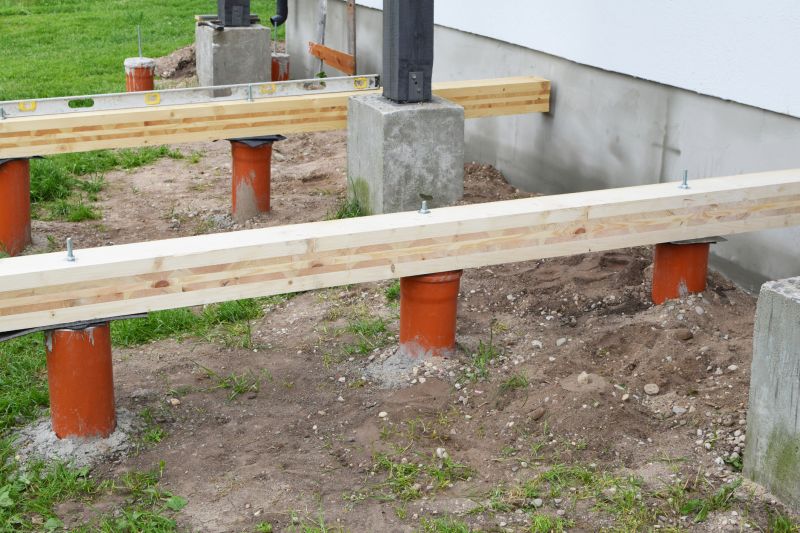 Deck Footing Construction
