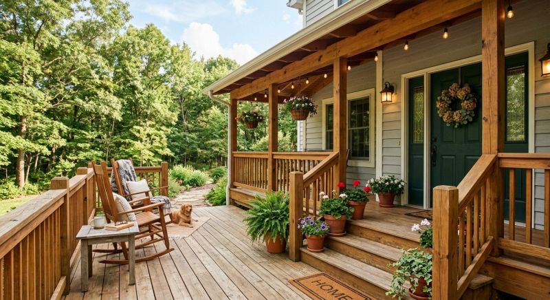 Wood Porch Construction in Seattle, WA